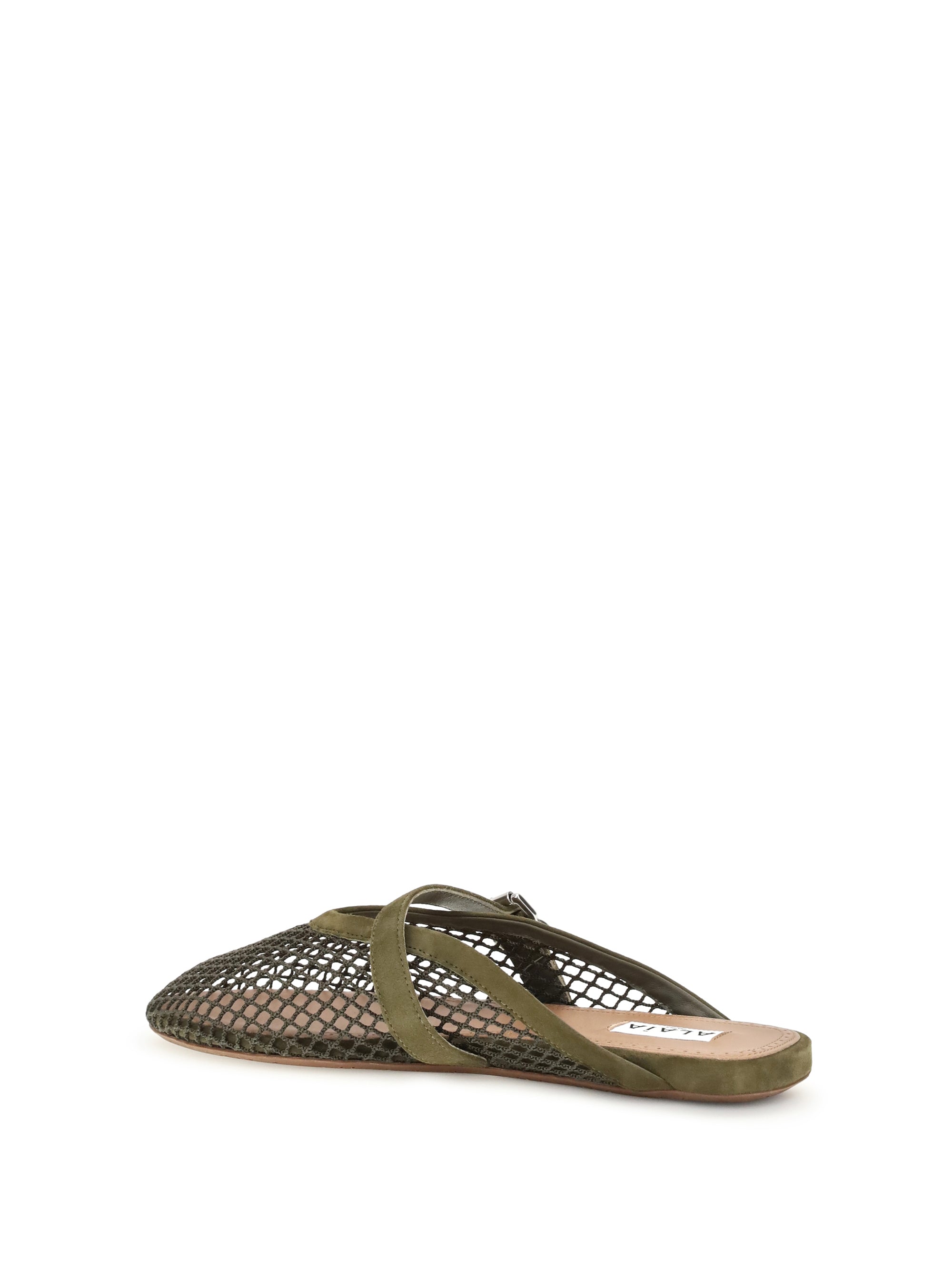 flat mesh mules