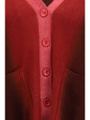 ombré cardigan with pockets