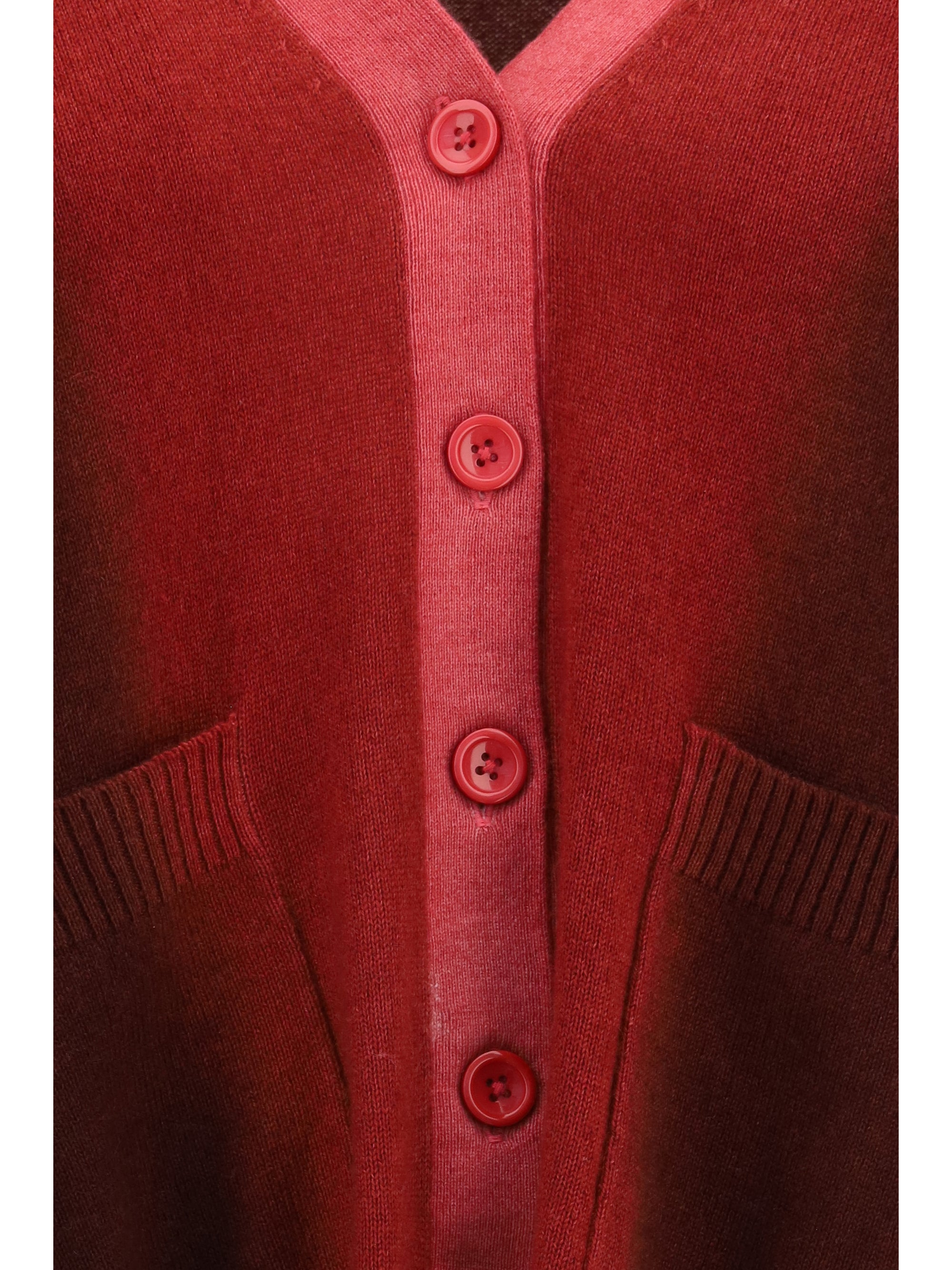 ombré cardigan with pockets