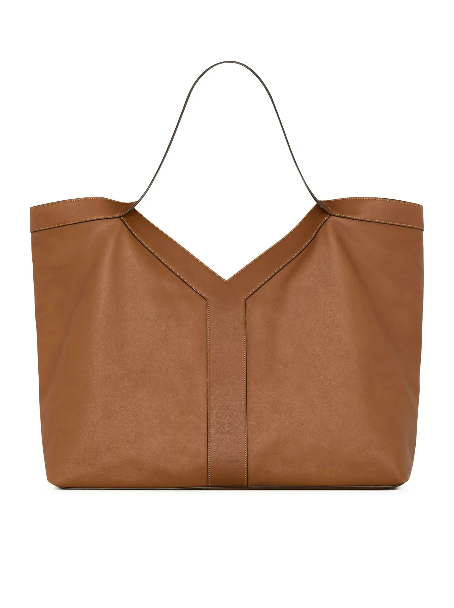Y Large Leather Tote