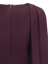 TOM FORD 40 jersey midi dress with scarf