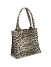 leopard print tote bag