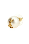 asymetrique perle earrings