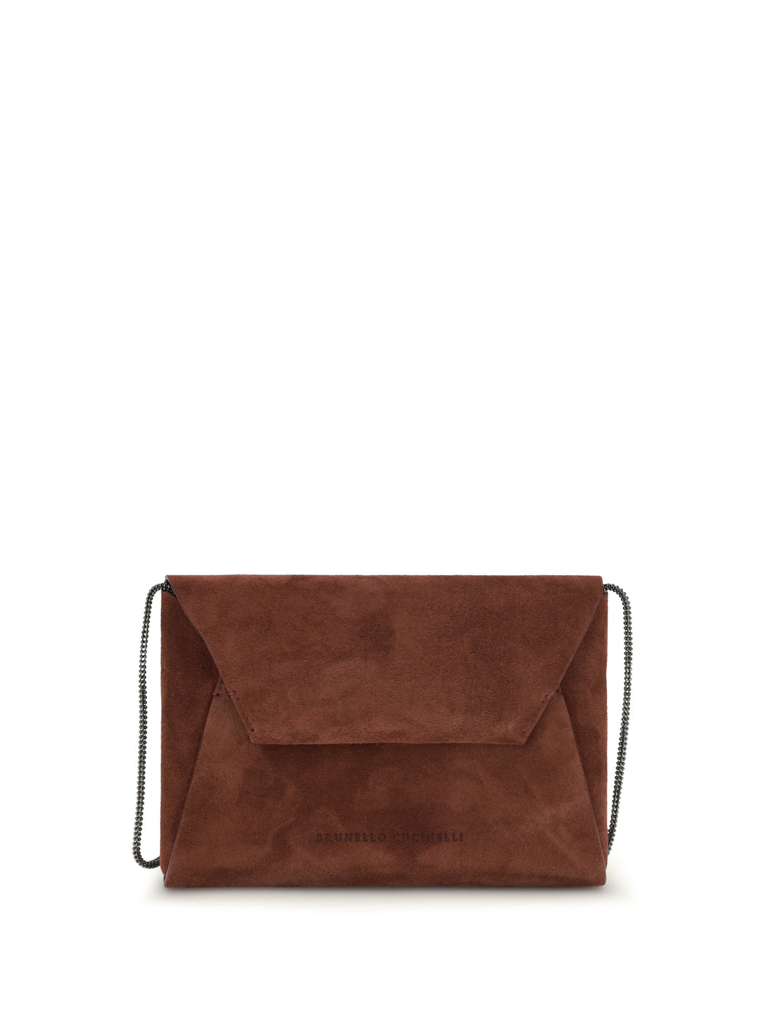 BRUNELLO CUCINELLI OS bc duo suede clutch bag