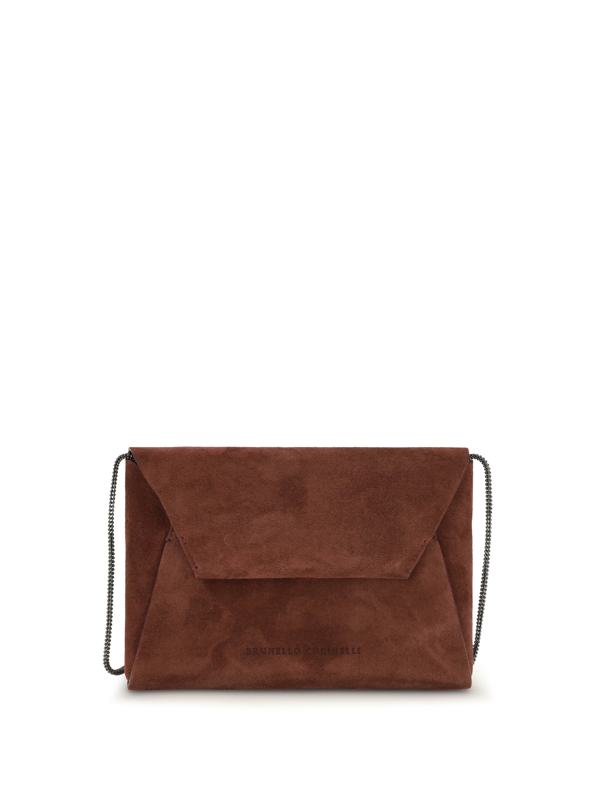 bc duo suede clutch bag
