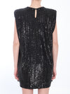 sequined mini dress