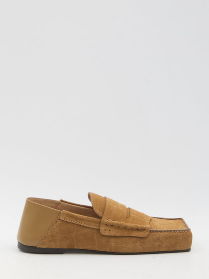 JACQUEMUS 36 carré loafers