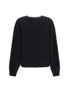 diamante cashmere and silk sweater