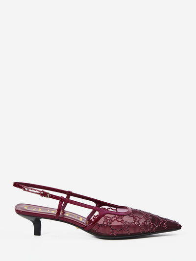 pumps with gg crystals
