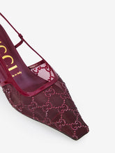 GUCCI 36 pumps with gg crystals