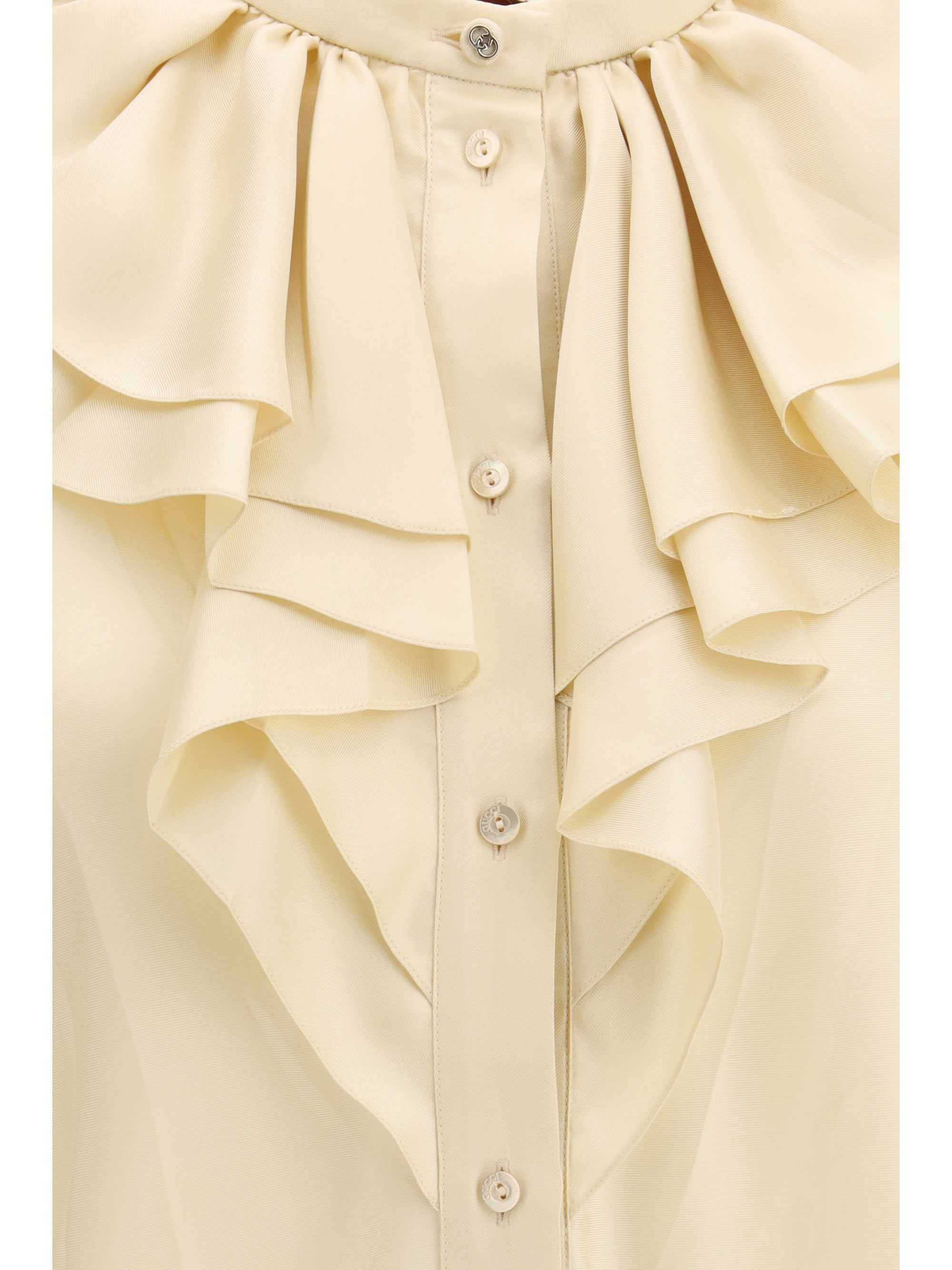 silk twill shirt