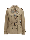 lakefield short trench coat