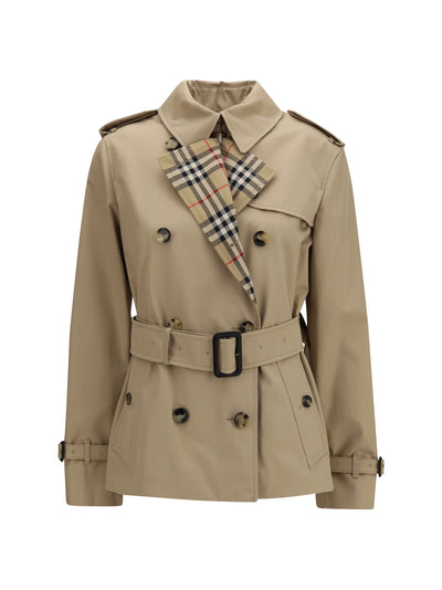lakefield short trench coat