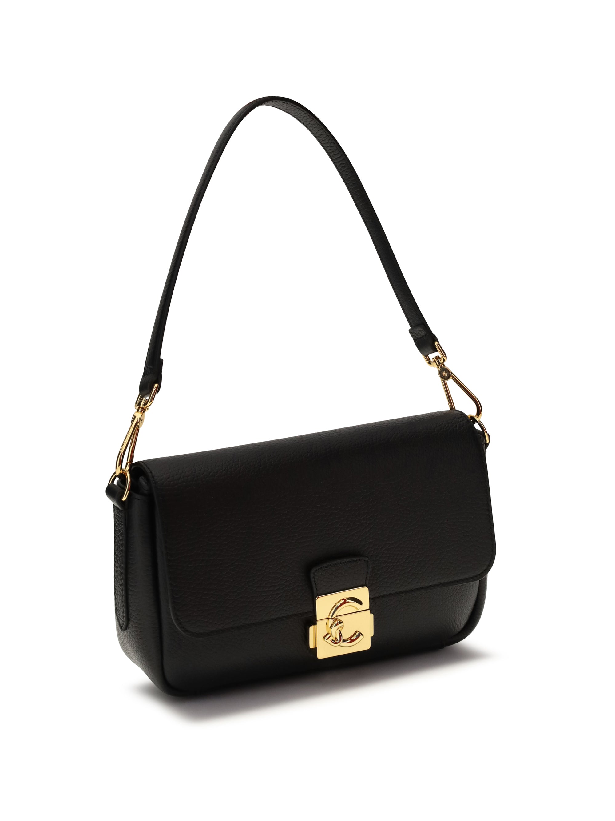 large c-me lock shoulder bag