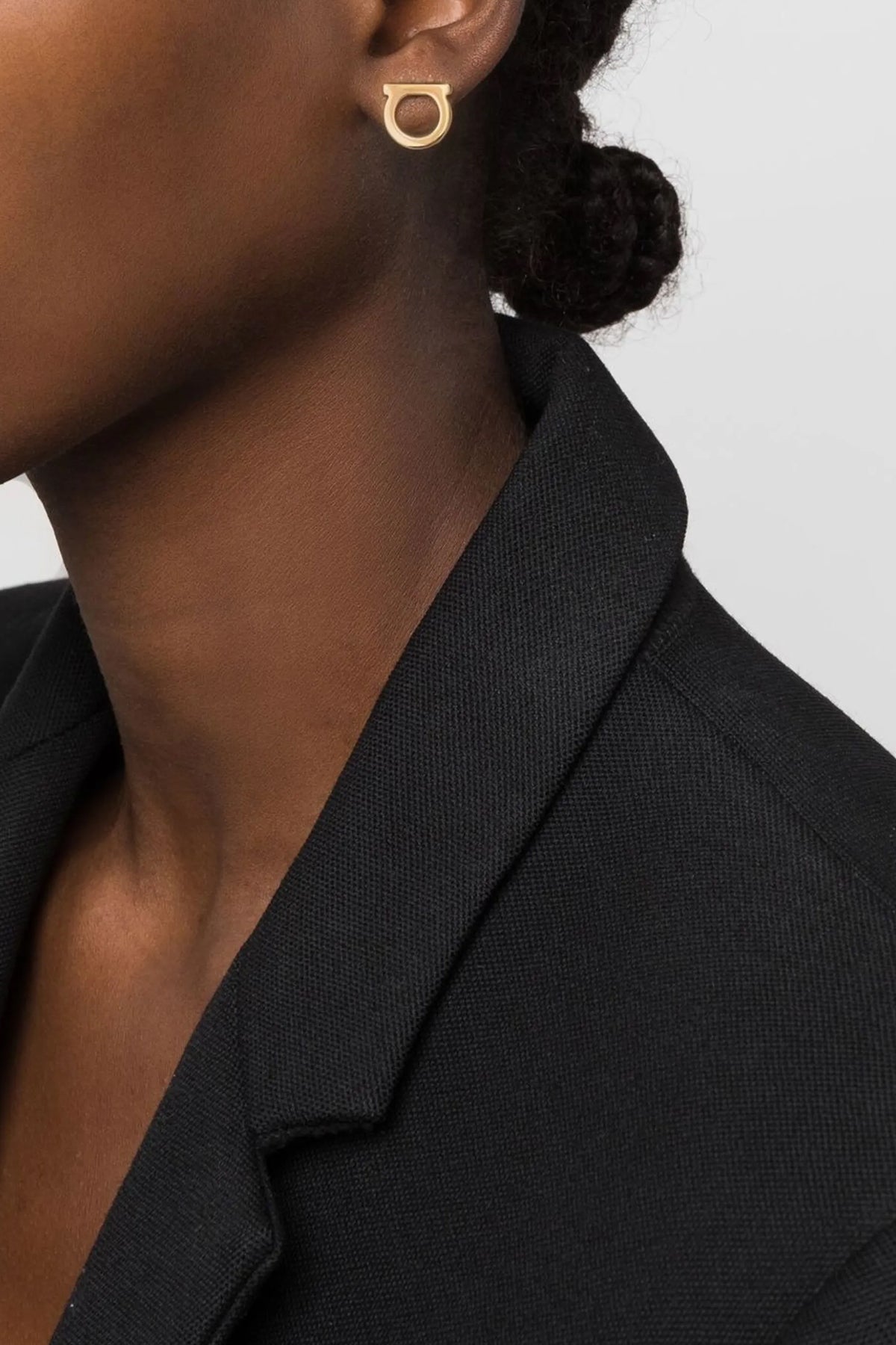 ferragamo gancini grandi earrings embody the essence of italian manufacturing