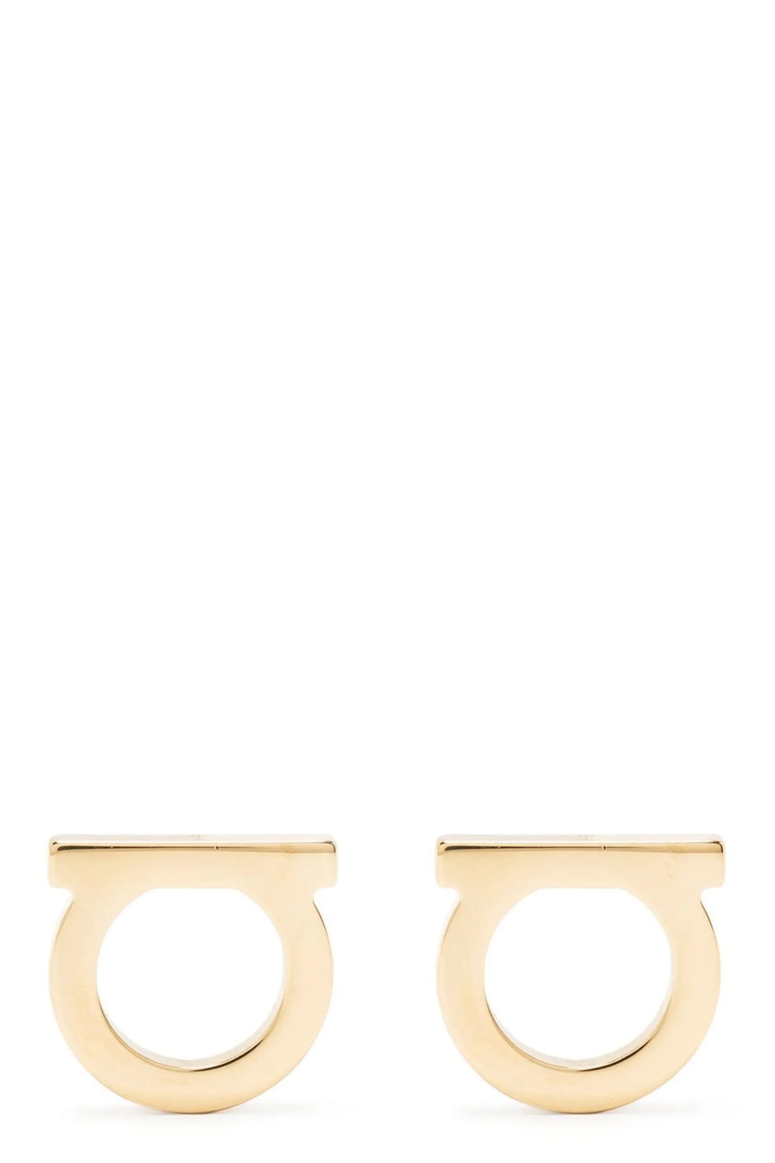 FERRAGAMO OS ferragamo gancini grandi earrings embody the essence of italian manufacturing