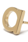 the ferragamo gancini piccoli earrings define a minimal aesthetic through cali