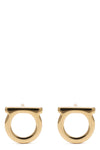 the ferragamo gancini piccoli earrings define a minimal aesthetic through cali