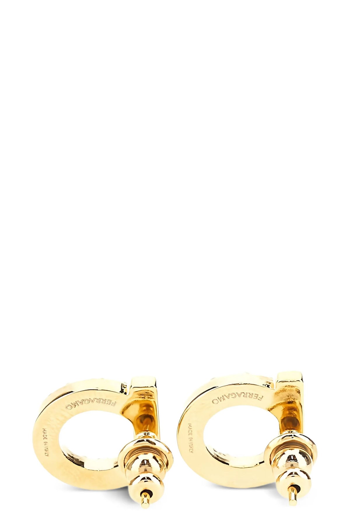 gancini metal earrings