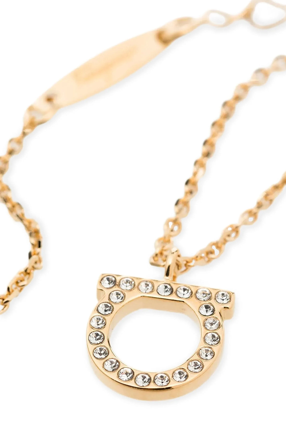FERRAGAMO OS the ferragamo gancini necklace represents an icon of refinement through its es