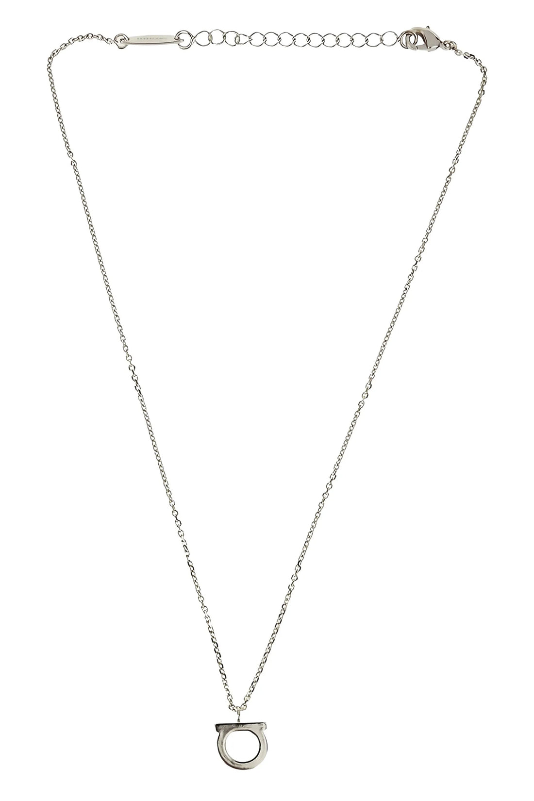 FERRAGAMO OS the ferragamo gancini strass necklace defines the aesthetics of the brand thro
