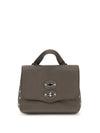 saeta baby leather postina handbag