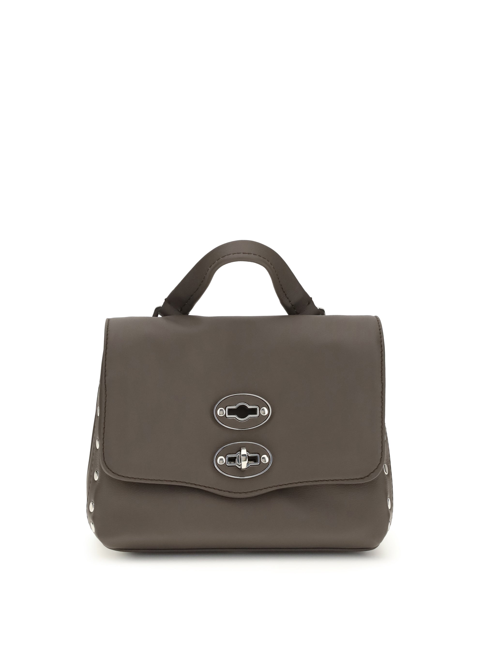 saeta baby leather postina handbag