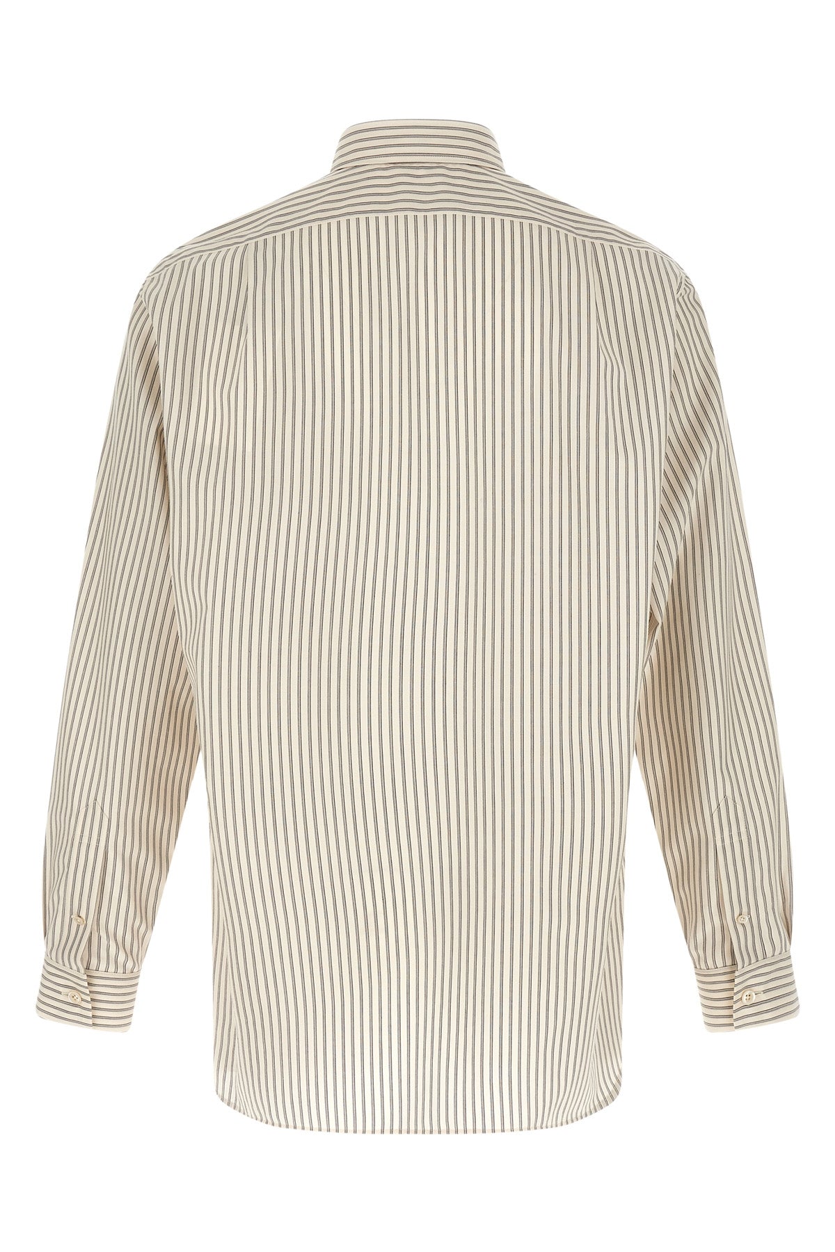 kardiff striped cotton poplin shirt