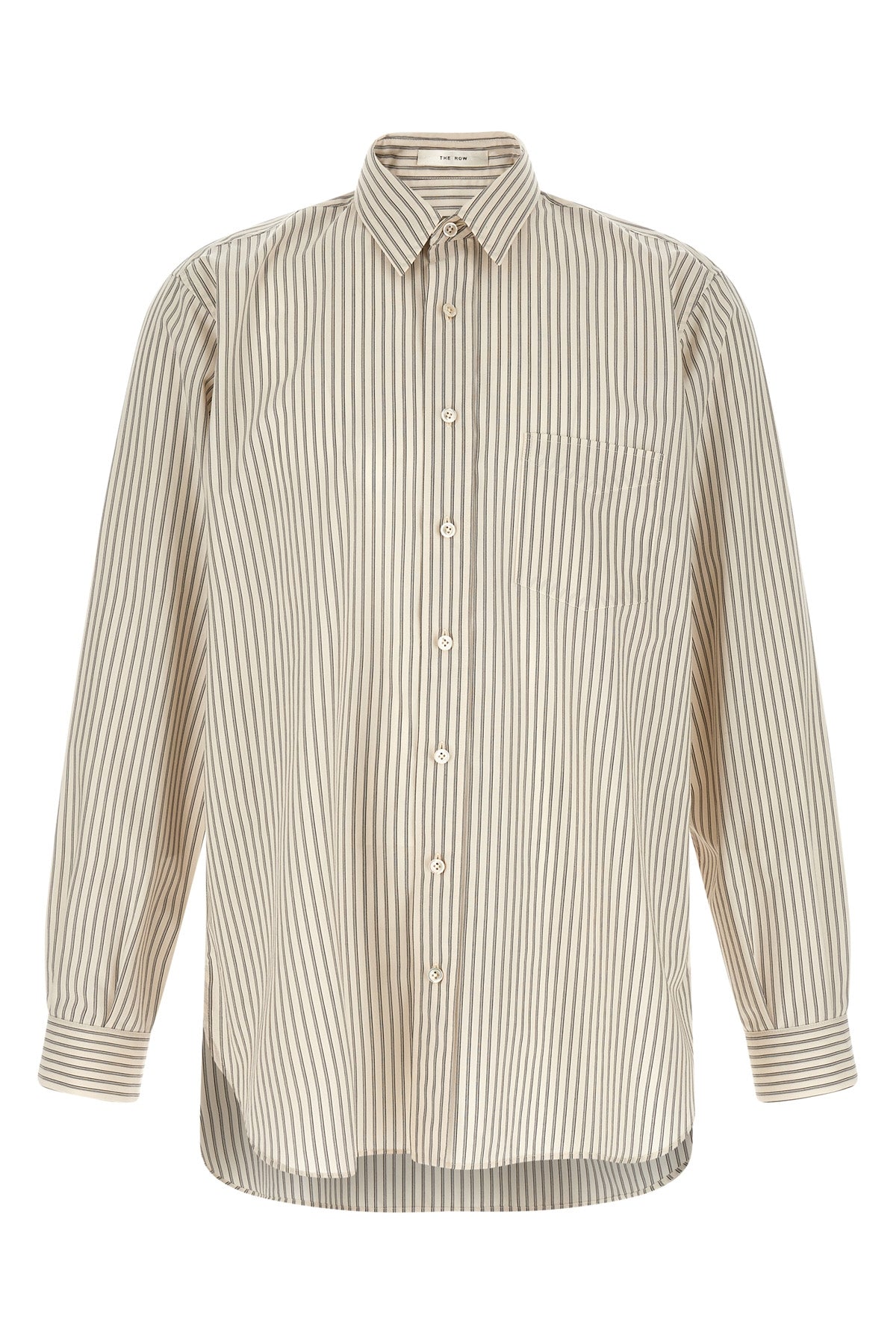 kardiff striped cotton poplin shirt
