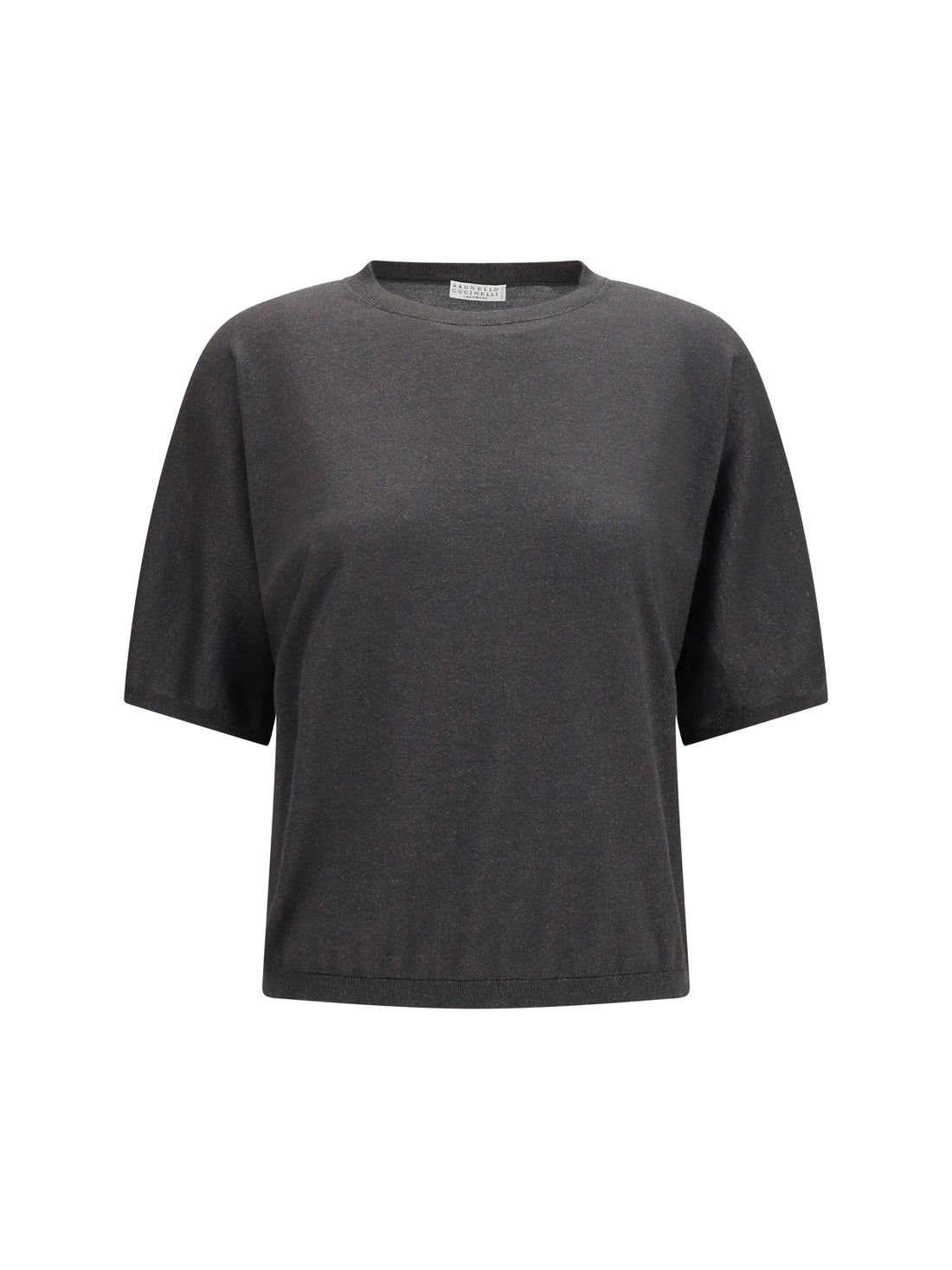 BRUNELLO CUCINELLI L short-sleeve cashmere and silk sweater