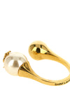 the saint laurent cassandre open ring redefines the codes of contemporary jewe