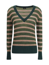 ETRO 42 striped wool sweater