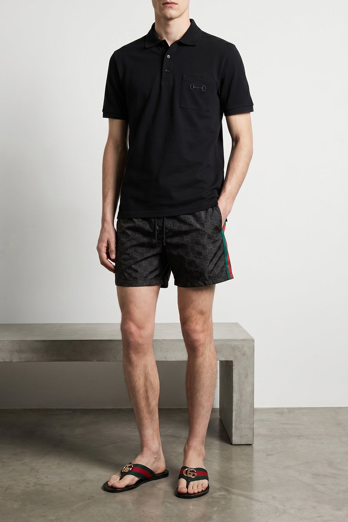 nylon swim shorts