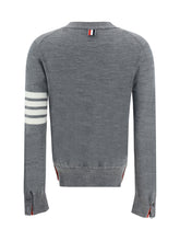 THOM BROWNE 38 merino wool cardigan