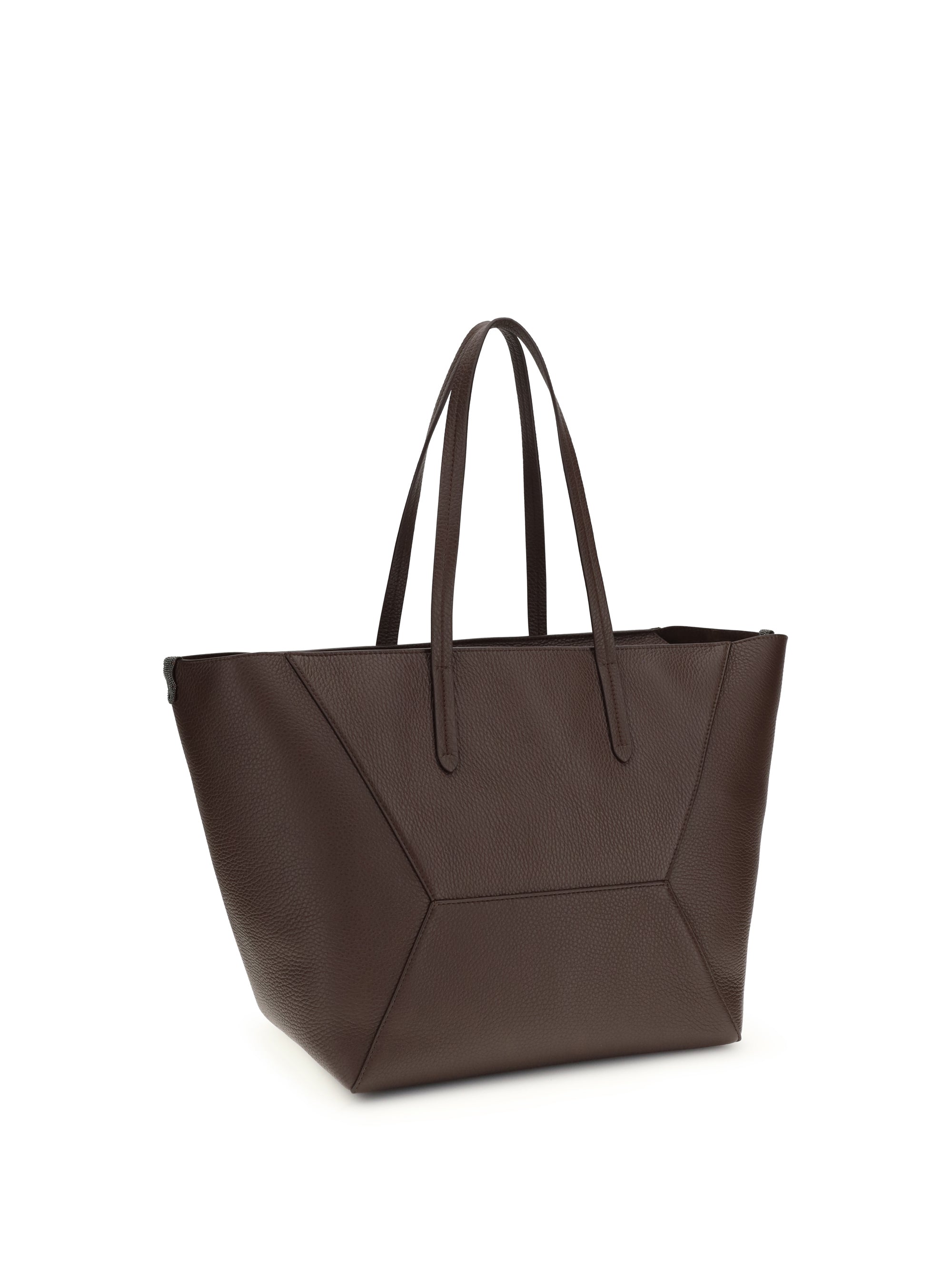 BRUNELLO CUCINELLI OS leather tote bag