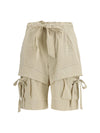 viscose and cotton shorts