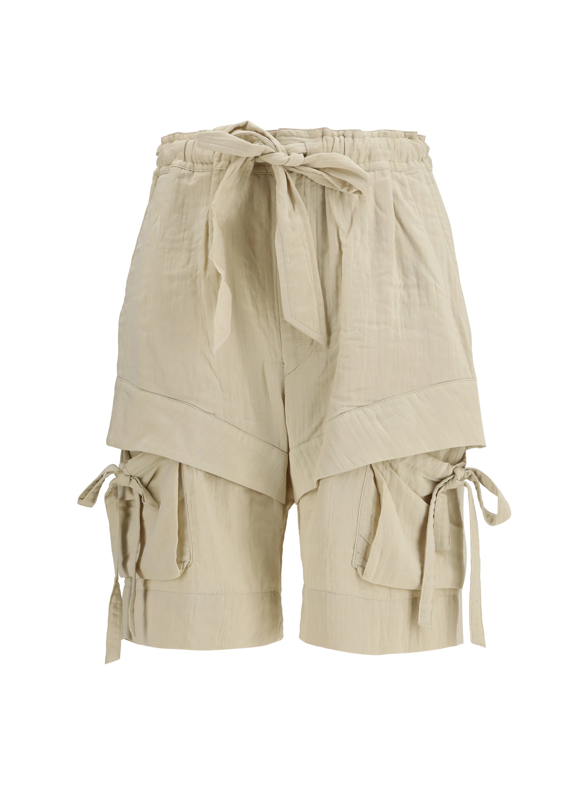 viscose and cotton shorts