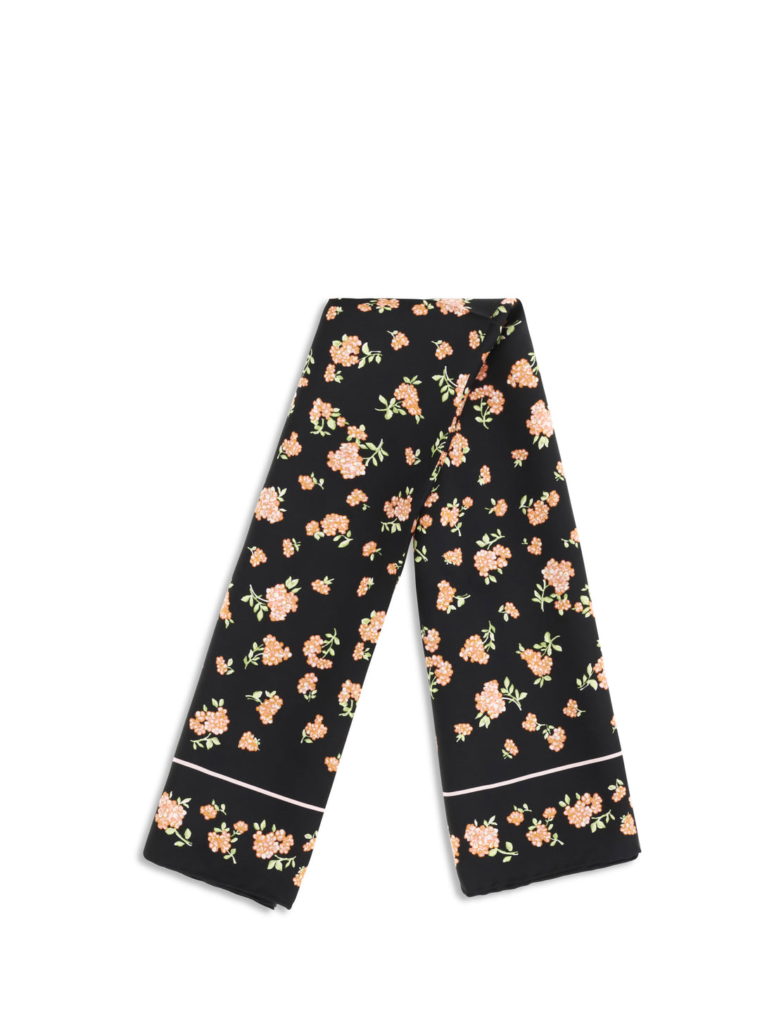 VALENTINO GARAVANI OS mazzetto coriandolo silk scarf 