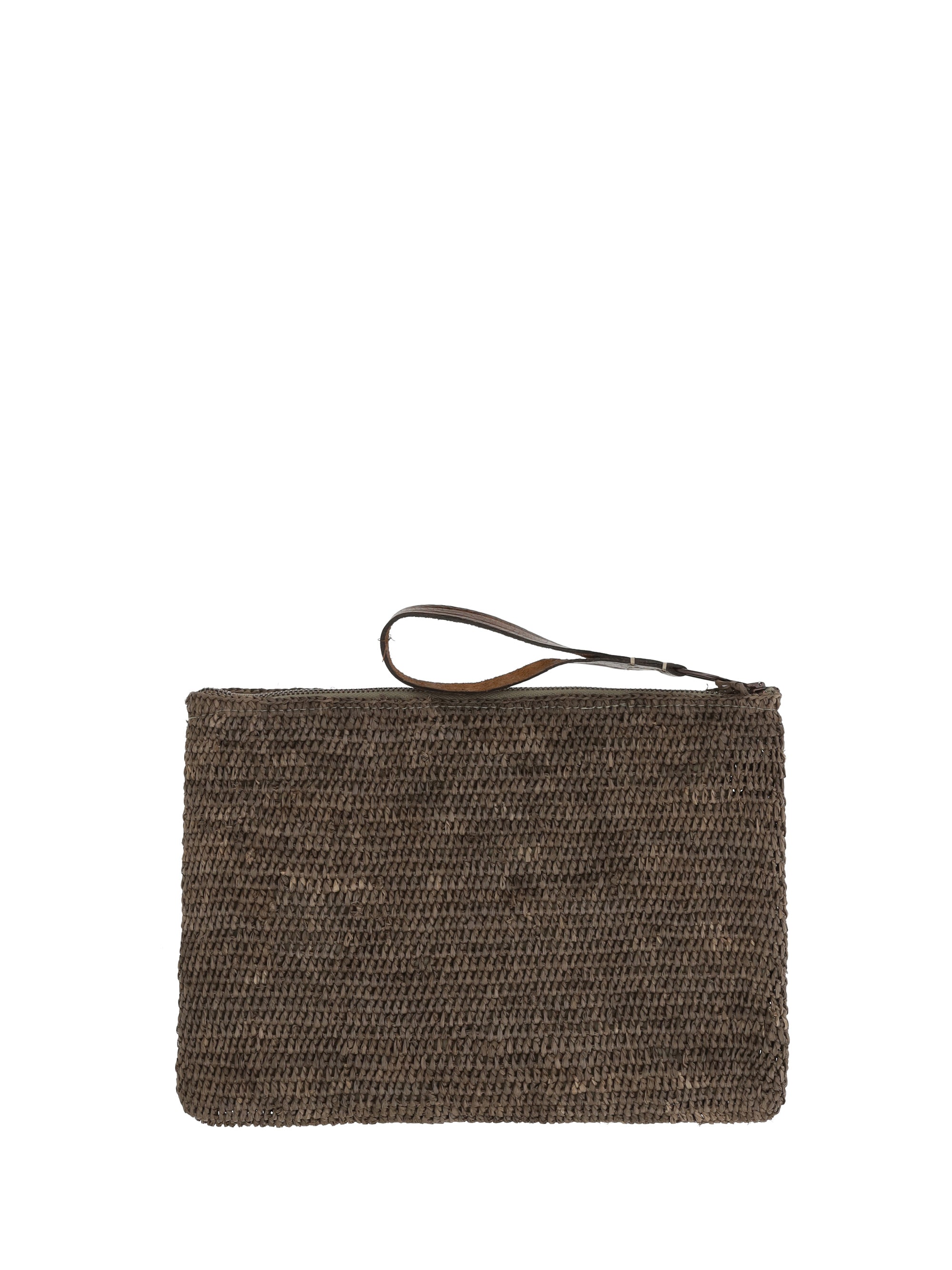 raffia ampy pouch