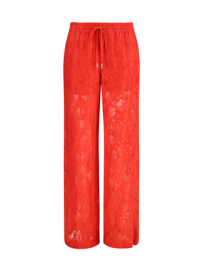 ERMANNO SCERVINO 40 sheer trousers