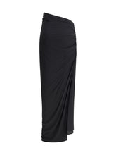 ALAIA 36 gathered long skirt