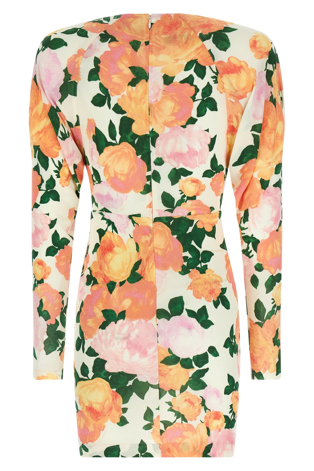 viscose crêpe mini dress