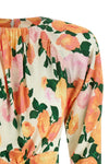 viscose crêpe mini dress