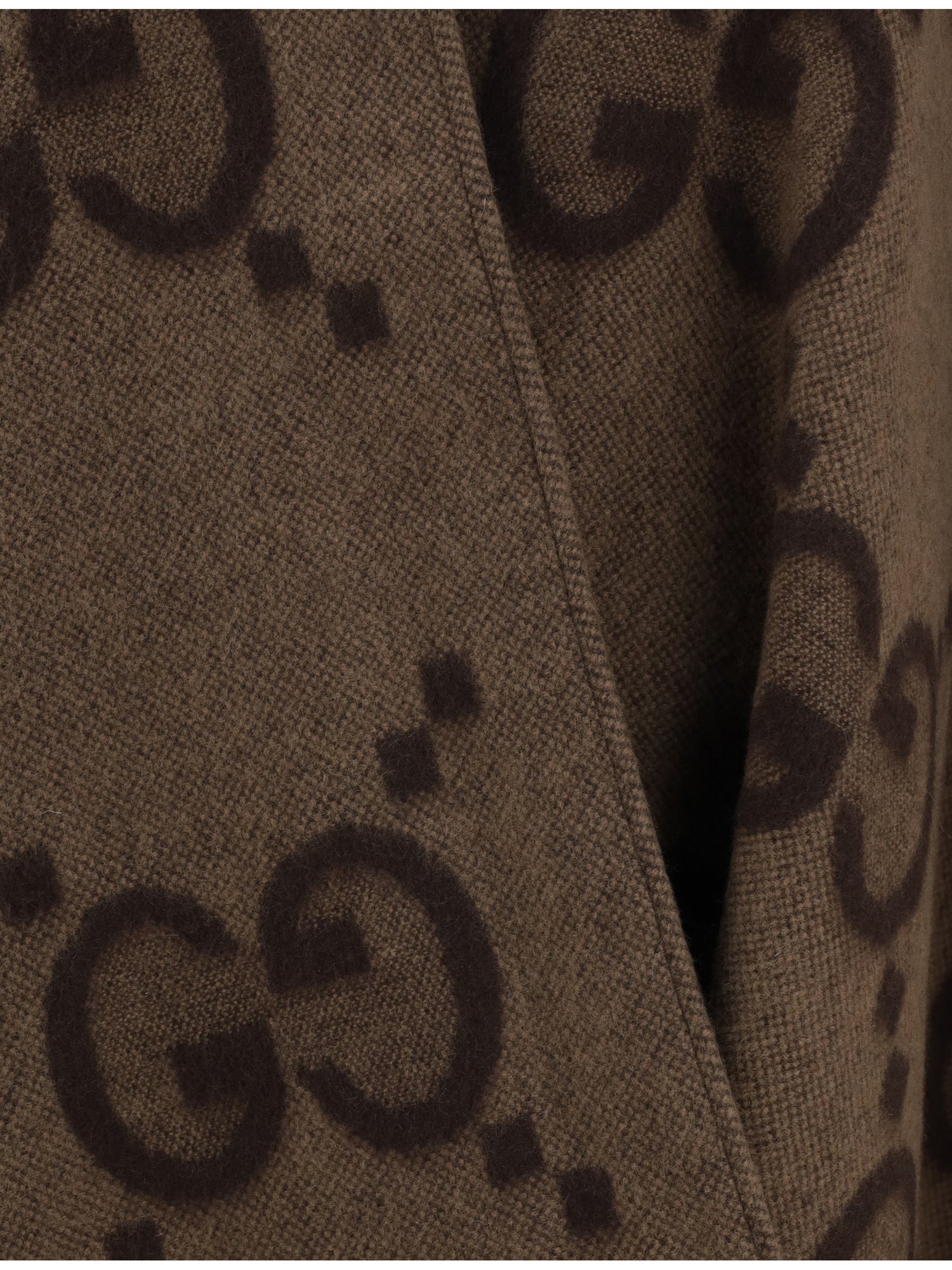 GUCCI OS cashmere cape