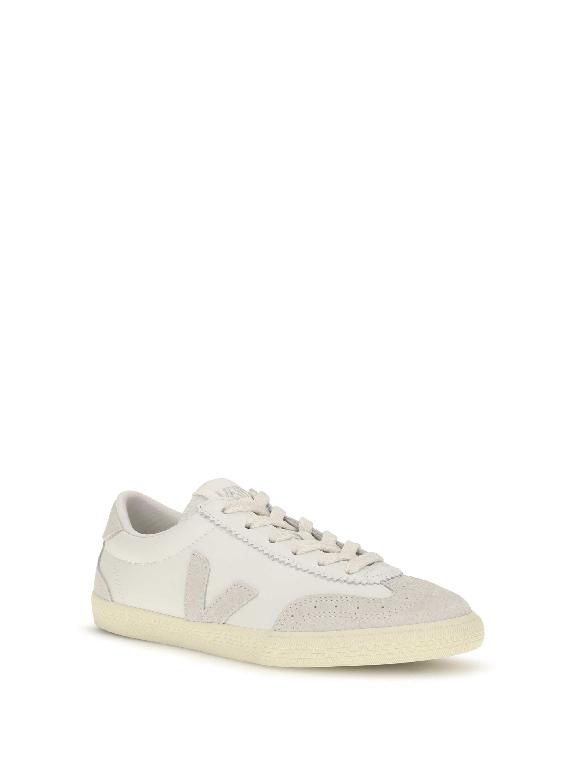 volley leather sneakers