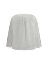 FORTE_FORTE I voile shirt with embroidery