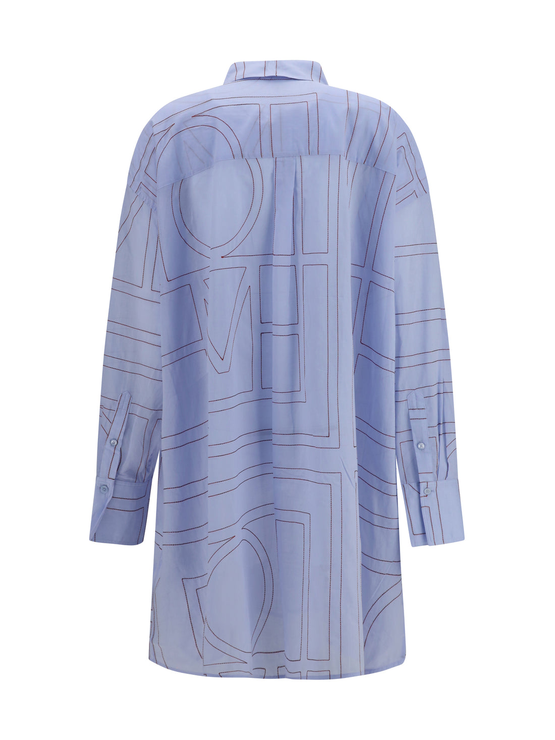 TOTEME 32 monogram shirt dress