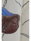 palazzo long painted jeans in regular fit