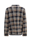 checked cashmere shirt