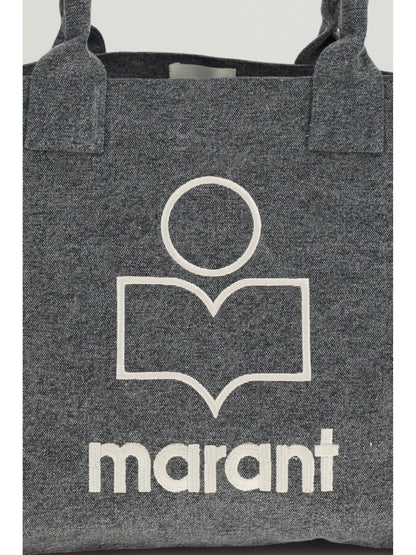 ISABEL MARANT OS yenky cotton tote bag